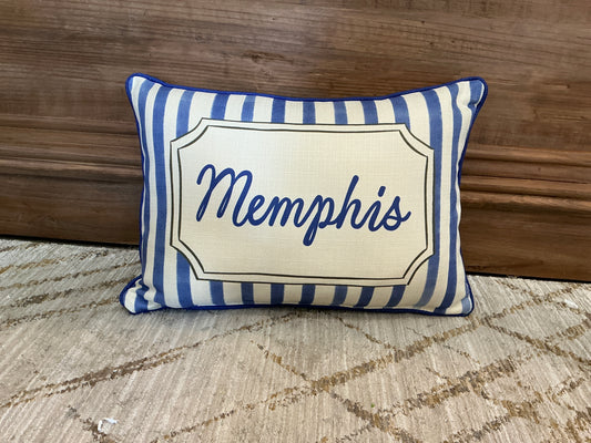 Memphis French Stripe Pillow