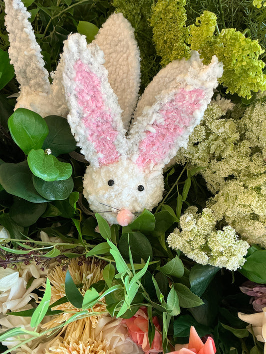 WHPK FURRY EASTER BUNNY HEAD PICK 25"