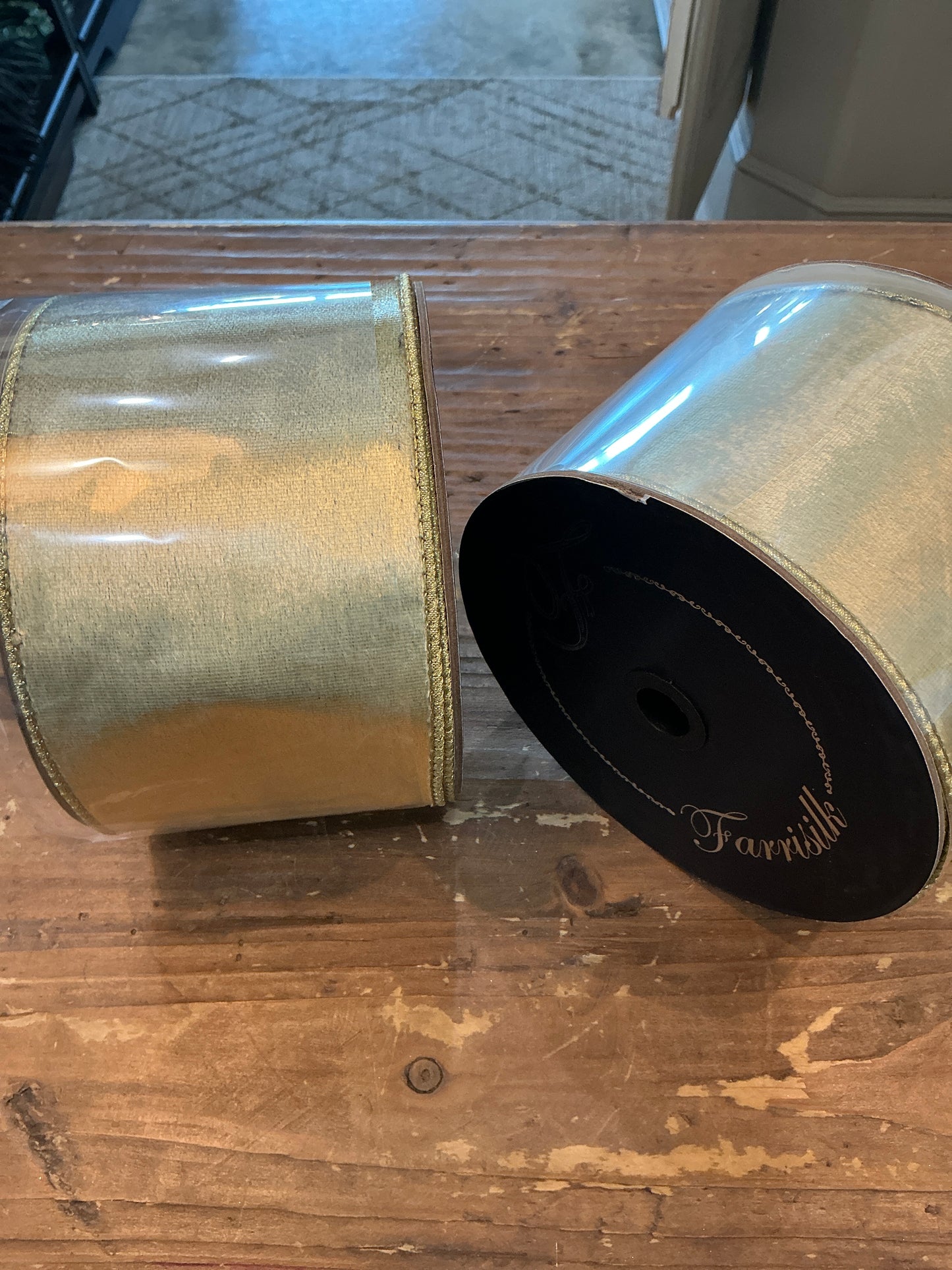 FLASHY VELVET - GOLD - 4IN
