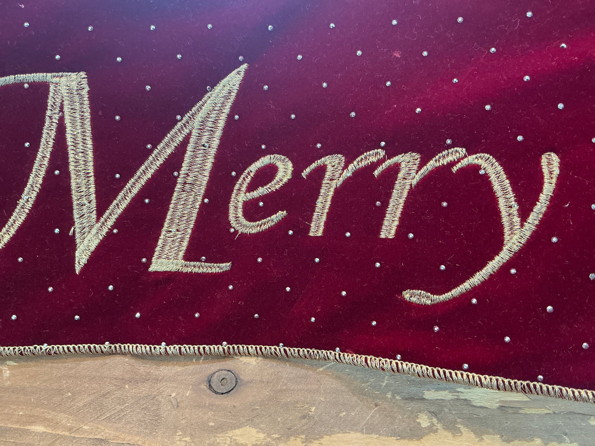 Merry Christmas Banner 6x70”