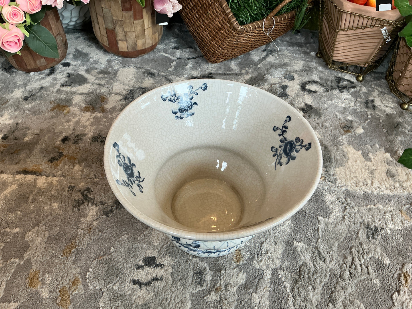 Blue and White Pot