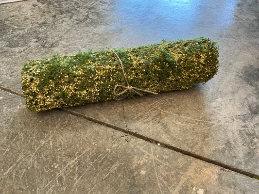 Yellow Moss Table Runner - 5'