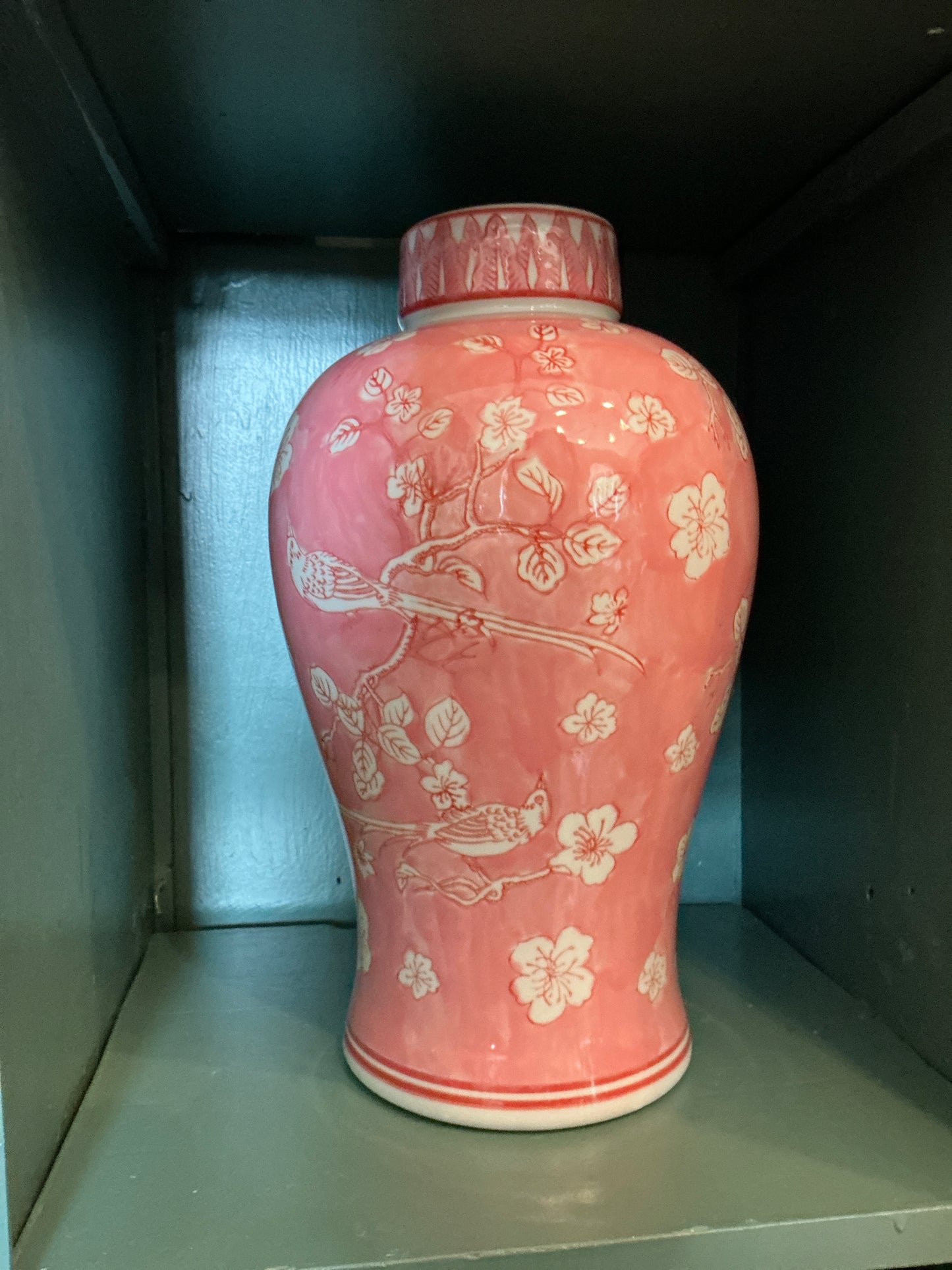 12.5" Pink Vase
