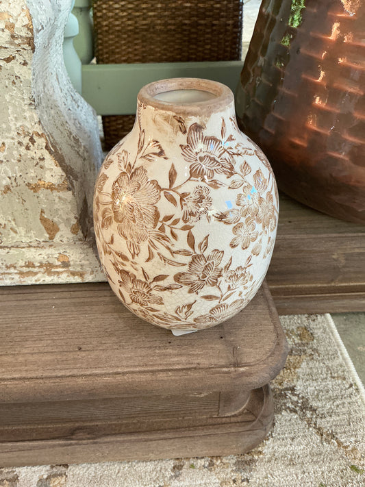 6.25”H Ceramic Vase