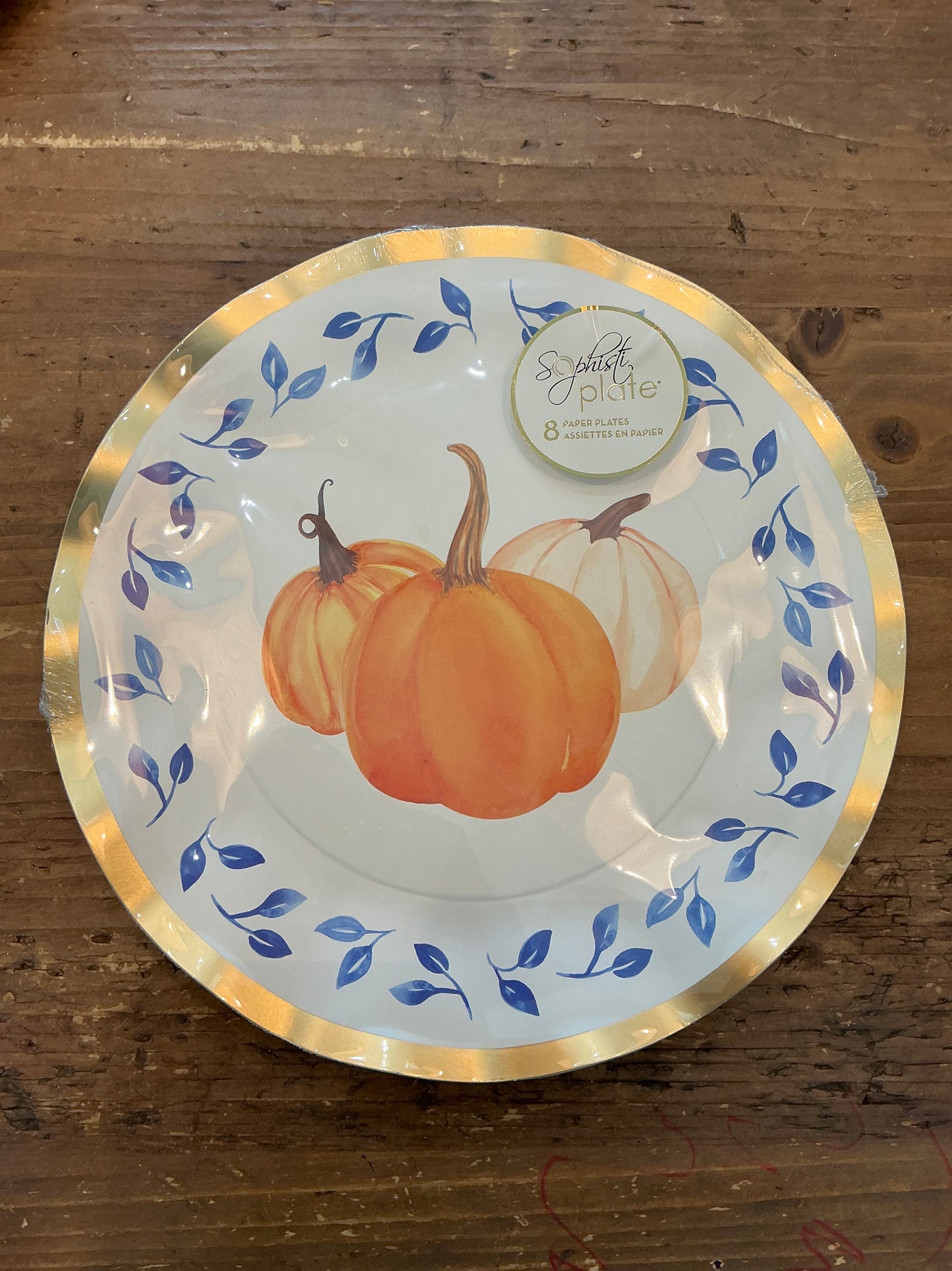 Harvest Blues Dinner Plate
