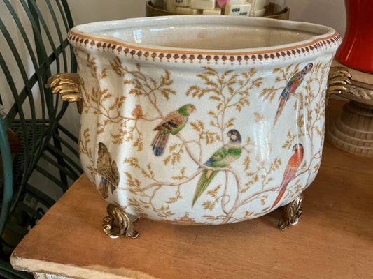 Multicolor Bird Planter