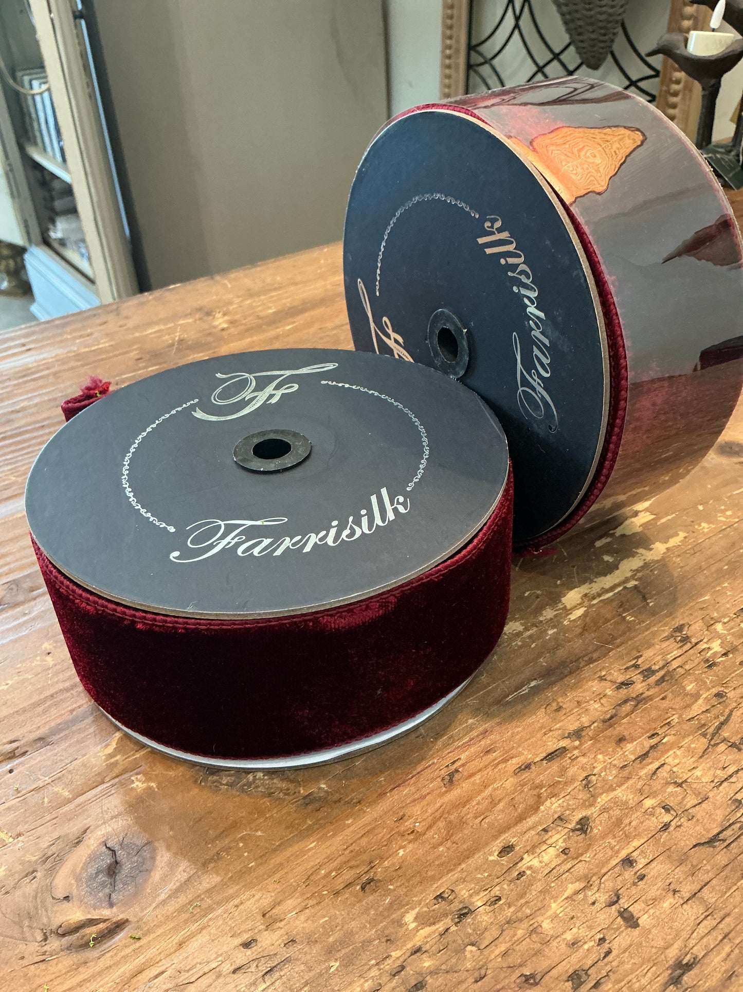 VELVET - BURGUNDY - 2.5IN