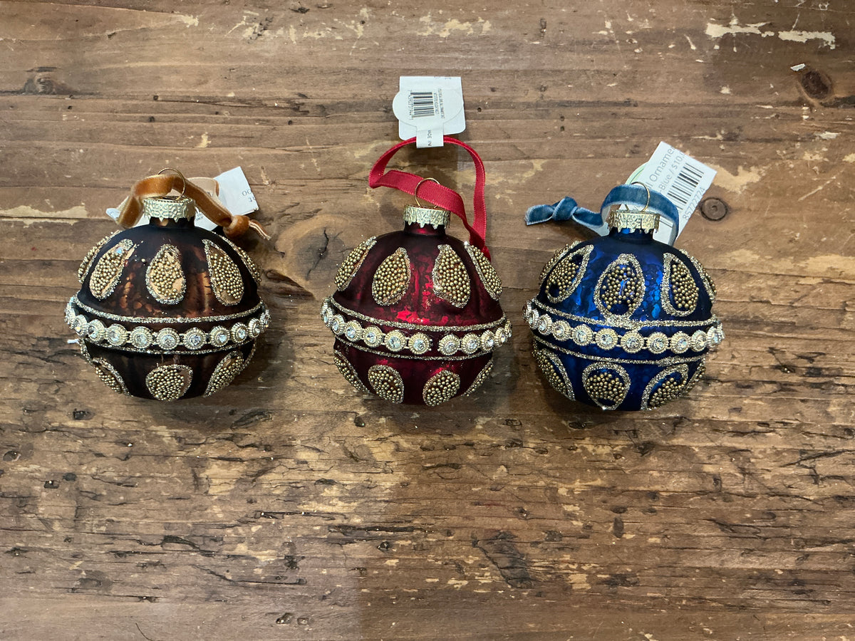 Jewel Ball Ornament
