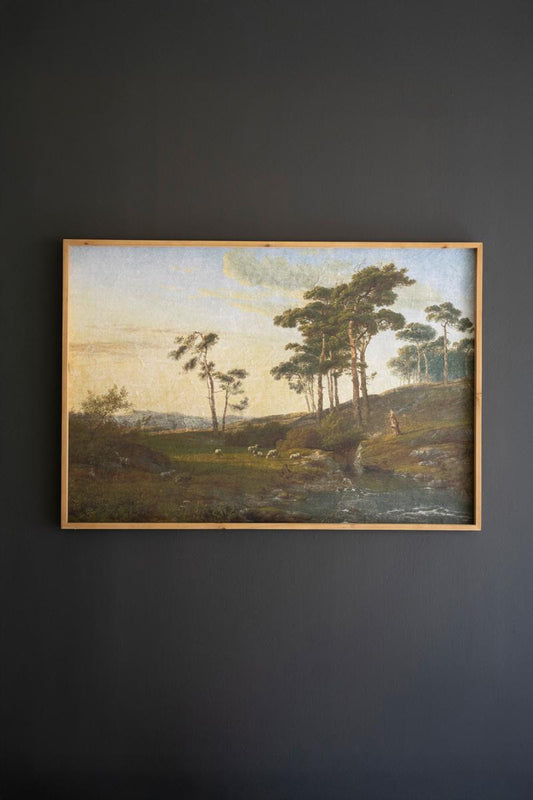 Wood Framed Landscape Print