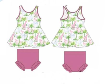 Zoo Peplum Set