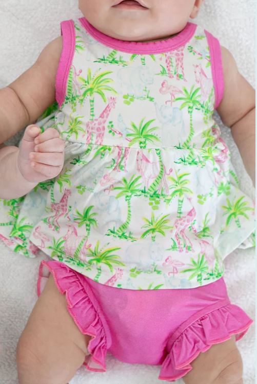 Zoo Peplum Set